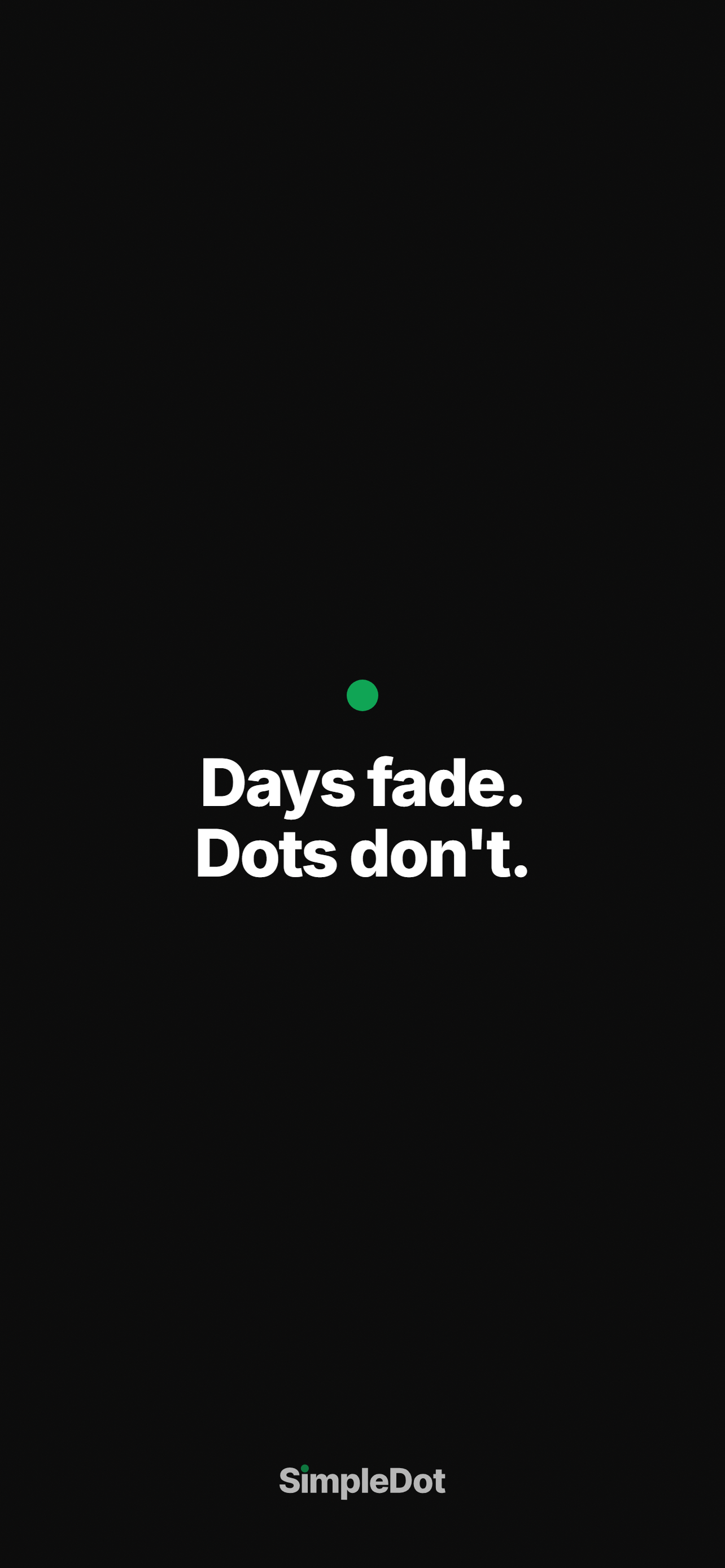 SimpleDot iOS screenshot — 7 closer